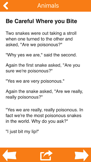 Just Clean Jokes Screenshot 1