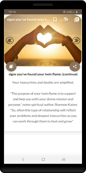 Twin flame signs Screenshot 2