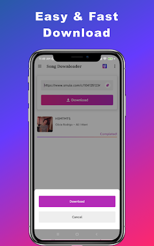 Song Downloader for Smule Screenshot 1