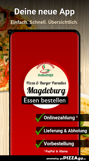Burger Paradies Magdeburg Screenshot 0