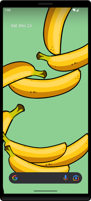 Bananas Live Wallpaper Screenshot 1