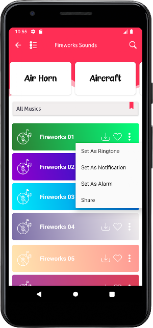 Fireworks Sounds Screenshot 3