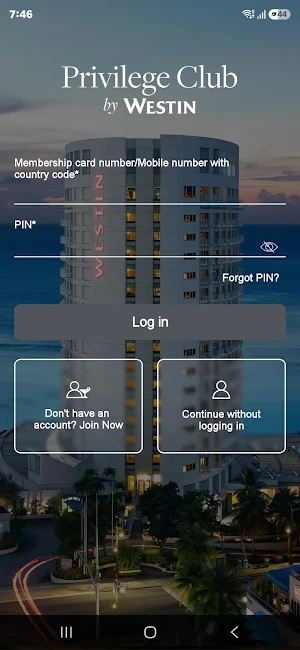Privilege Club by Westin Screenshot 0