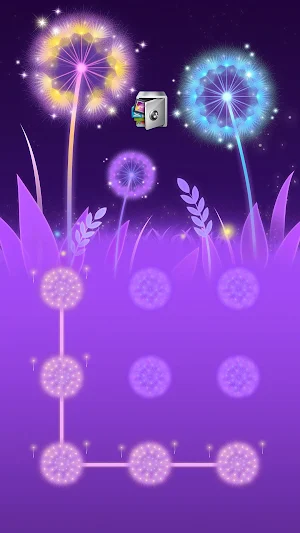 AppLock Live Theme Dandelion Screenshot 0