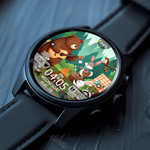 Key WF37 Funny Animals Watch Screenshot 2