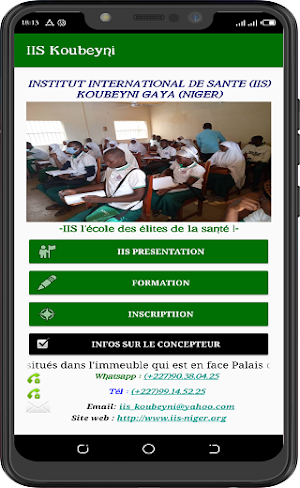 GROUPE SCOLAIRE KOUBEYNI Screenshot 0
