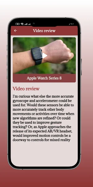 Apple Watch Series 8 help Screenshot 1