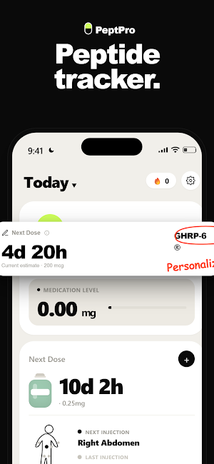 Peptide Tracker: PeptPro Screenshot 0