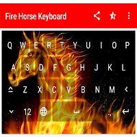 Fire Horse Keyboard Theme