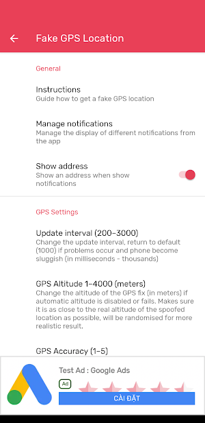 Fake GPS Location Screenshot 3