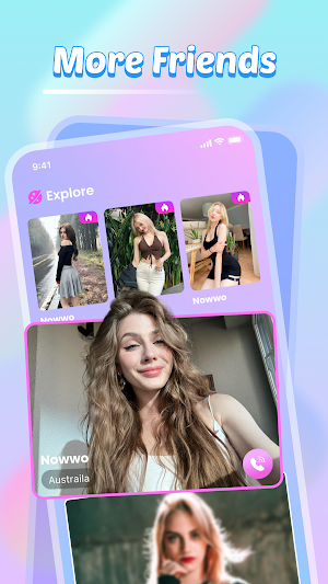 Nowwo- 18+ live video chat Screenshot 0