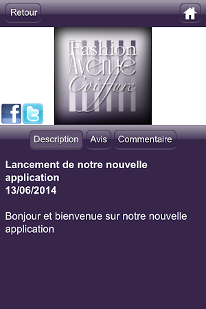 Fashion Avenue Coiffure Screenshot 1