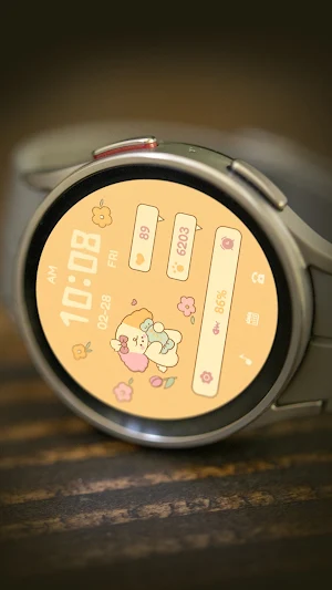 ZKin Watch Face Candy Puppy Screenshot 2