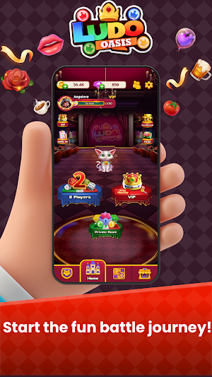 Ludo Oasis Dice Board Game Screenshot 0