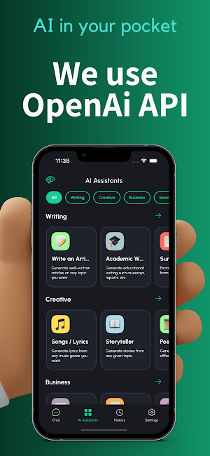 SmartChat: ChatBot Assistant Screenshot 1