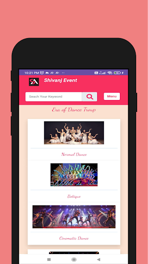 Shivanj Events Screenshot 0