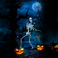 Dancing Skeleton - Wallpaper