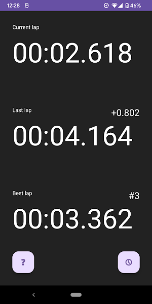 Chrono track Screenshot 1