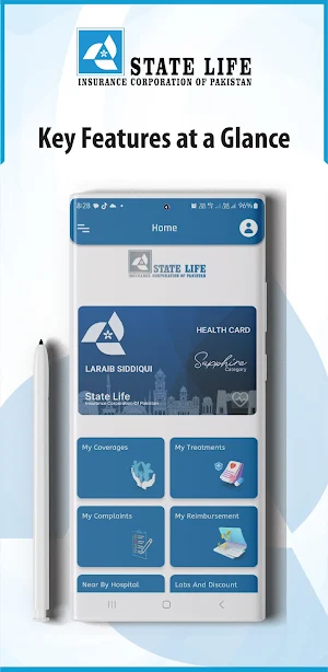 StateLife Health Plus Screenshot 1
