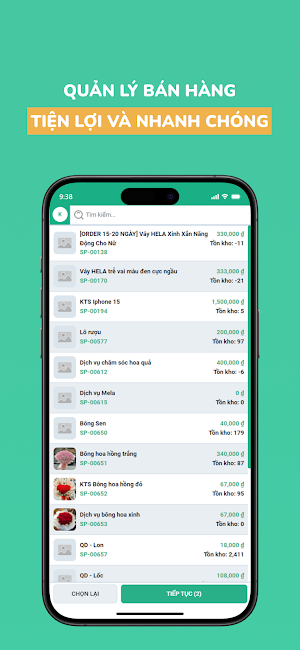 Bado Retail POS Screenshot 1