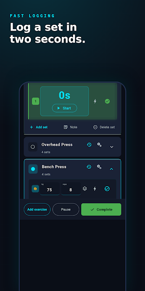 GymPilot: Strength Tracker Screenshot 3