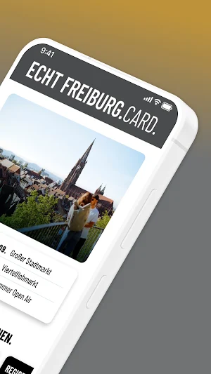 ECHT FREIBURG CARD & App Screenshot 1