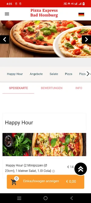 Pizza Express Bad Homburg Screenshot 1