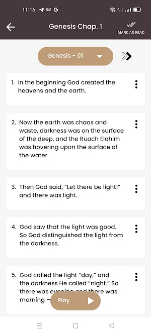 TLV Bible App -  Offline Bible Screenshot 3