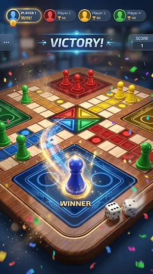 Classic Alpha Ludo Game Screenshot 0