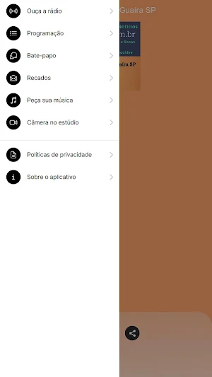 Web Rádio Guaíra SP Screenshot 1