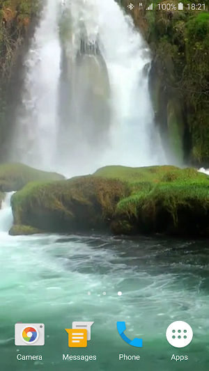 Waterfall Live Wallpaper Screenshot 2