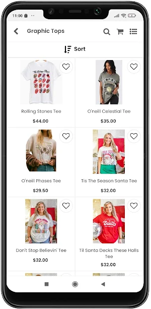Aqua B Boutique Screenshot 2