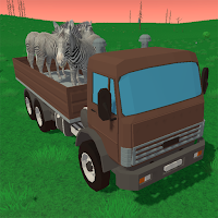 Zebra Transport Truck Sim 3D