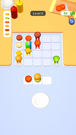 Burger Jam: Cooking Puzzle Screenshot 1