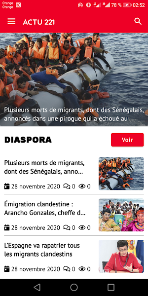Actu 221 Screenshot 0
