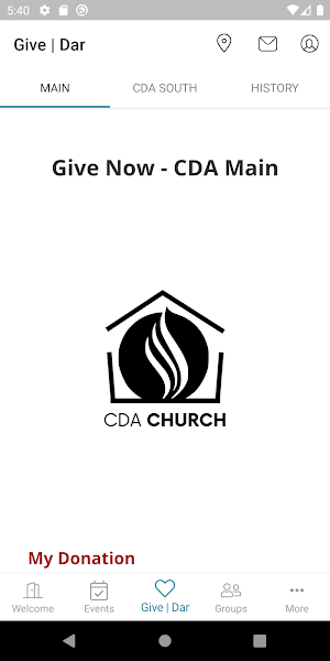 CDA Church Screenshot 2