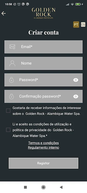 Golden Rock Alambique Spa Screenshot 1