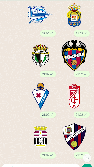 Spanish Championship Stickers Screenshot 3