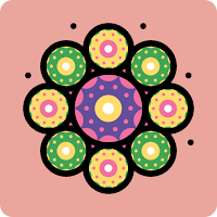 Simple Rangoli Designs
