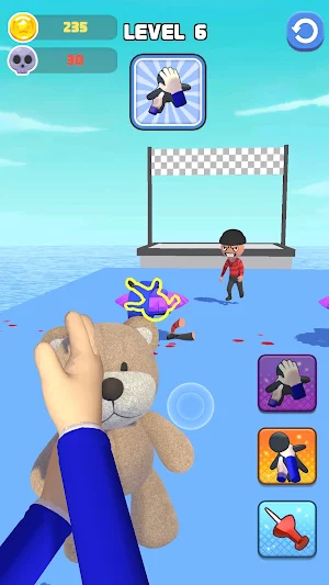 Blue Psychical Monster Screenshot 1