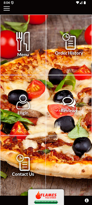 Flames Pizza & Kebab Great Y. Screenshot 1