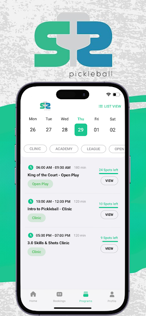 S2 Pickleball Screenshot 3
