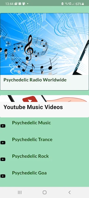 Psychedelic Radio Stations Screenshot 1