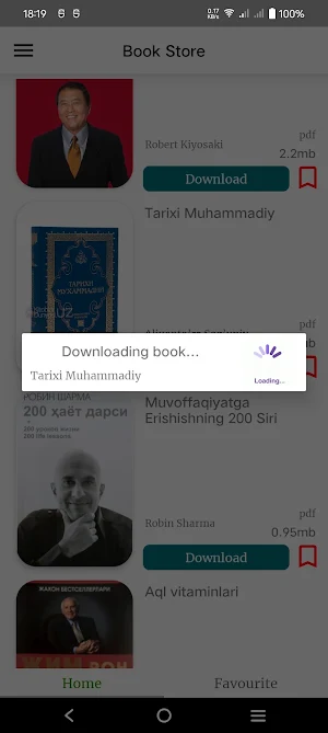 Bookstore Screenshot 3