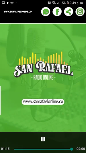 San Rafael Radio Online Screenshot 1