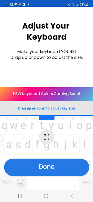 Big Keyboard: Easy Phone Screenshot 1