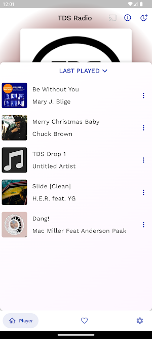 TDS Radio Screenshot 1