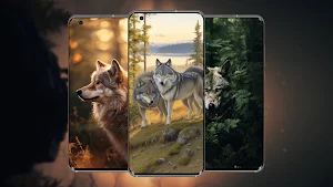 Wolf Wallpaper Screenshot 0