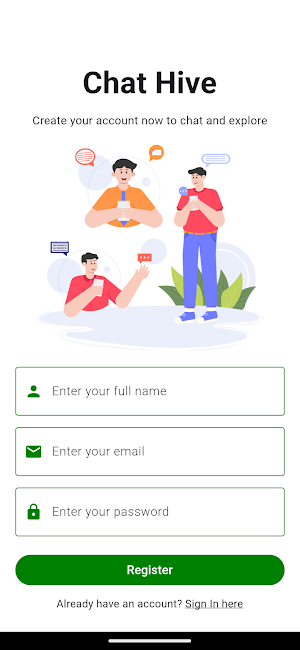 Chat Hive Screenshot 2