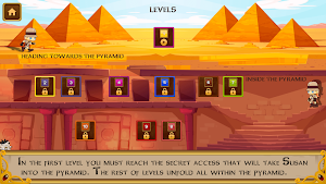 Inside the pyramid: the tomb of the Pharaoh Screenshot 1